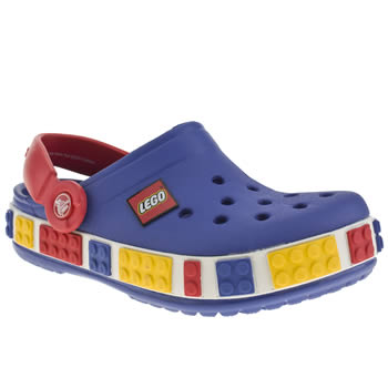 kids crocs blue lego clog trainers kids crocs blue lego clog trainers
