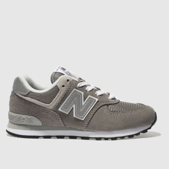 NEW BALANCE GREY 574 TRAINERS JUNIOR NEW BALANCE GREY 574 TRAINERS JUNIOR