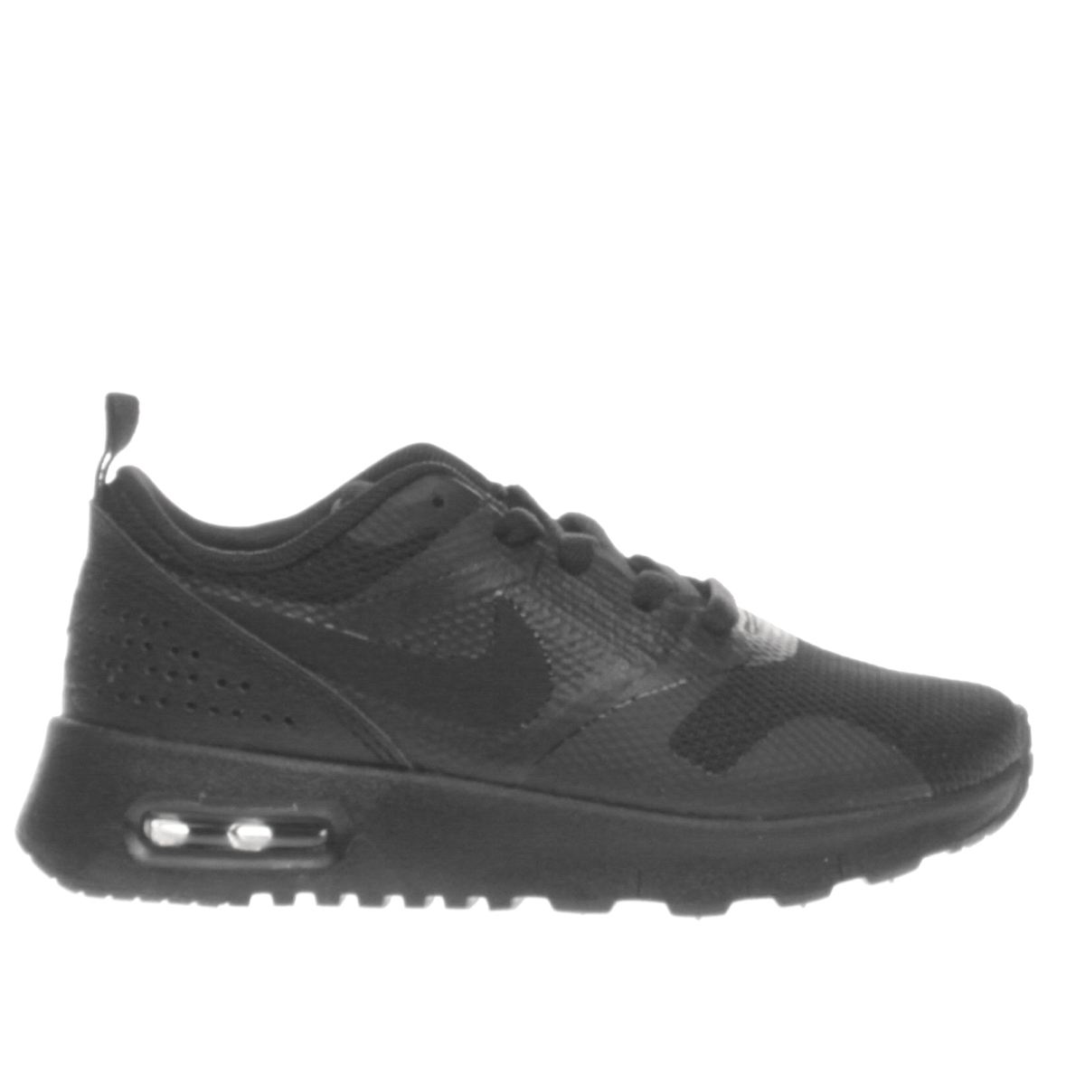 nike air max tavas junior black