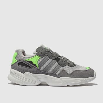 ADIDAS GREY YUNG 96 TRAINERS JUNIOR ADIDAS GREY YUNG 96 TRAINERS JUNIOR