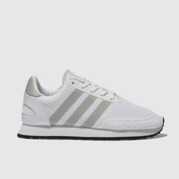 ADIDAS WHITE & GREY N-5923 TRAINERS JUNIOR ADIDAS WHITE & GREY N-5923 TRAINERS JUNIOR