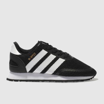 ADIDAS BLACK & WHITE N-5923 TRAINERS JUNIOR ADIDAS BLACK & WHITE N-5923 TRAINERS JUNIOR