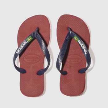 HAVAIANAS RED BRASIL LOGO TRAINERS JUNIOR HAVAIANAS RED BRASIL LOGO TRAINERS JUNIOR