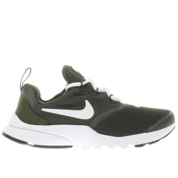 NIKE KHAKI PRESTO FLY TRAINERS JUNIOR NIKE KHAKI PRESTO FLY TRAINERS JUNIOR