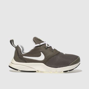 NIKE TAUPE PRESTO FLY TRAINERS JUNIOR NIKE TAUPE PRESTO FLY TRAINERS JUNIOR