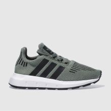 Adidas Green Swift Run Unisex Junior