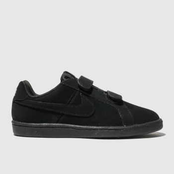 nike black court royale trainers junior nike black court royale trainers junior