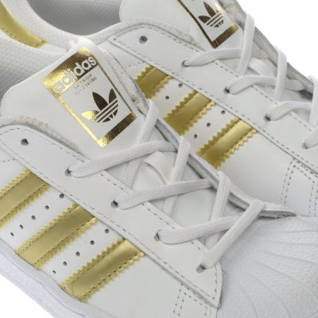 Adidas Superstar Gold White Adidas Superstar Gold White