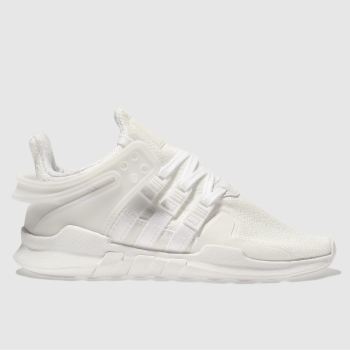 ADIDAS WHITE EQT SUPPORT ADV TRAINERS JUNIOR ADIDAS WHITE EQT SUPPORT ADV TRAINERS JUNIOR