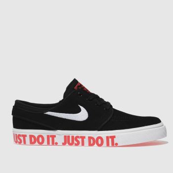 NIKE SB BLACK & WHITE STEFAN JANOSKI JDI TRAINERS YOUTH NIKE SB BLACK & WHITE STEFAN JANOSKI JDI TRAINERS YOUTH