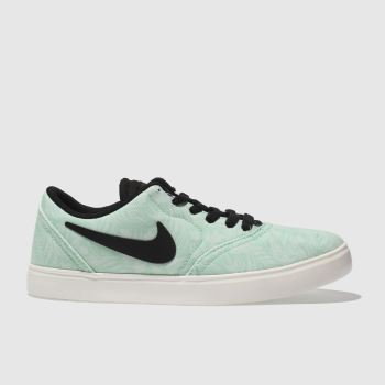 NIKE SB TURQUOISE CHECK TRAINERS YOUTH NIKE SB TURQUOISE CHECK TRAINERS YOUTH