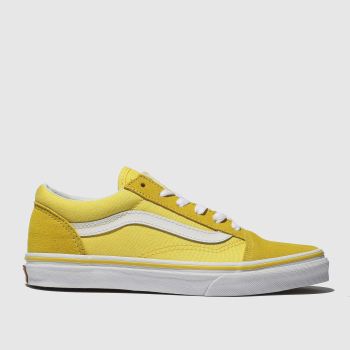 VANS YELLOW OLD SKOOL TRAINERS YOUTH VANS YELLOW OLD SKOOL TRAINERS YOUTH