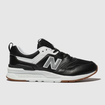 new balance black & white 997h trainers youth new balance black & white 997h trainers youth