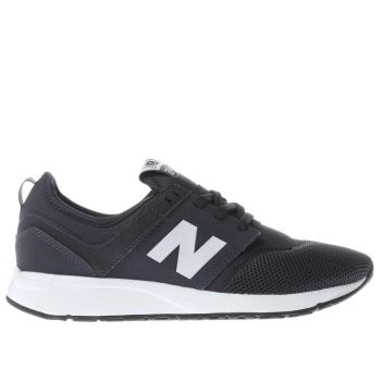NEW BALANCE NAVY & WHITE 247 YOUTH TRAINERS NEW BALANCE NAVY & WHITE 247 YOUTH TRAINERS