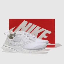 white nike presto fly