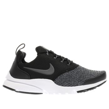 NIKE BLACK & GREY PRESTO FLY TRAINERS YOUTH NIKE BLACK & GREY PRESTO FLY TRAINERS YOUTH
