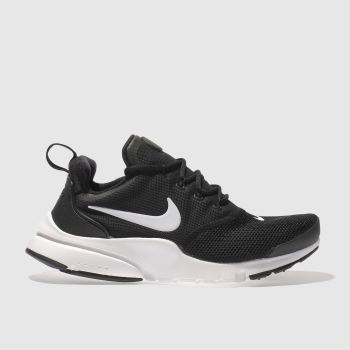 NIKE BLACK & WHITE PRESTO FLY TRAINERS YOUTH NIKE BLACK & WHITE PRESTO FLY TRAINERS YOUTH