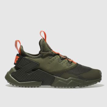 NIKE KHAKI HURACHE RUN DRIFT TRAINERS YOUTH NIKE KHAKI HURACHE RUN DRIFT TRAINERS YOUTH