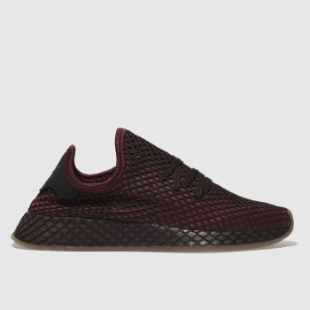 ADIDAS BURGUNDY DEERUPT RUNNER TRAINERS YOUTH ADIDAS BURGUNDY DEERUPT RUNNER TRAINERS YOUTH