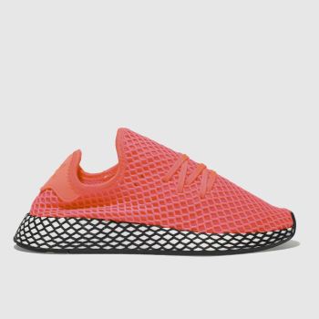 ADIDAS PINK DEERUPT RUNNER TRAINERS YOUTH ADIDAS PINK DEERUPT RUNNER TRAINERS YOUTH