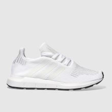 Adidas White Swift Run Unisex Youth
