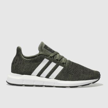 ADIDAS KHAKI SWIFT RUN TRAINERS YOUTH ADIDAS KHAKI SWIFT RUN TRAINERS YOUTH