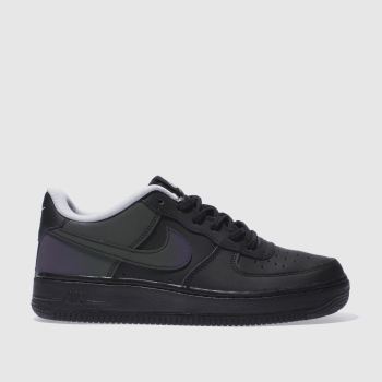 NIKE BLACK AIR FORCE 1 LV8 TRAINERS YOUTH NIKE BLACK AIR FORCE 1 LV8 TRAINERS YOUTH