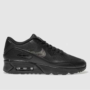 NIKE BLACK AIR MAX 90 ULTRA 2.0 YOUTH TRAINERS NIKE BLACK AIR MAX 90 ULTRA 2.0 YOUTH TRAINERS