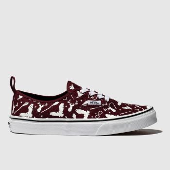 vans burgundy hp authentic trainers youth vans burgundy hp authentic trainers youth