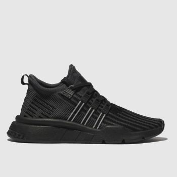 ADIDAS BLACK EQT SUPPORT MID TRAINERS YOUTH ADIDAS BLACK EQT SUPPORT MID TRAINERS YOUTH