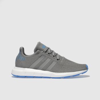 ADIDAS LIGHT GREY SWIFT RUN TRAINERS YOUTH ADIDAS LIGHT GREY SWIFT RUN TRAINERS YOUTH