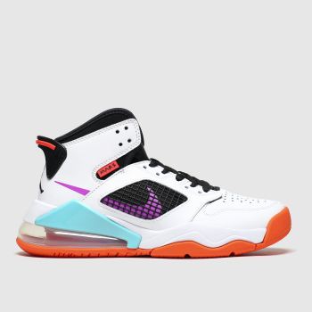 nike jordan black & white mars 270 trainers youth nike jordan black & white mars 270 trainers youth