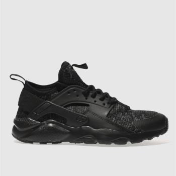 NIKE BLACK HUARACHE RUN ULTRA SE TRAINERS YOUTH NIKE BLACK HUARACHE RUN ULTRA SE TRAINERS YOUTH