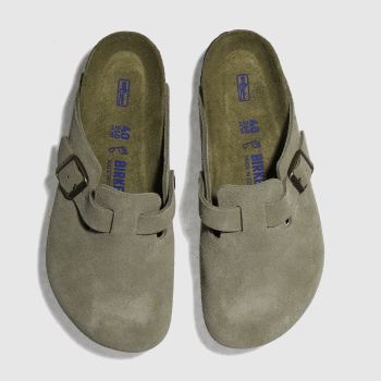 BIRKENSTOCK BEIGE BOSTON SHOES BIRKENSTOCK BEIGE BOSTON SHOES