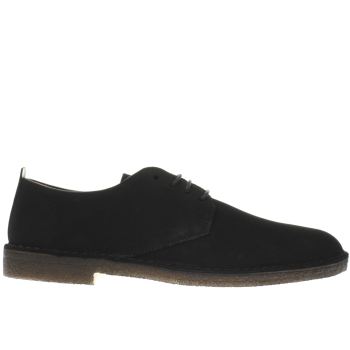 CLARKS ORIGINALS BLACK DESERT LONDON SHOES CLARKS ORIGINALS BLACK DESERT LONDON SHOES