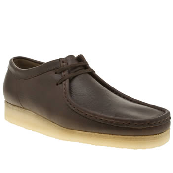 CLARKS ORIGINALS BROWN WALLABEE SHOES CLARKS ORIGINALS BROWN WALLABEE SHOES