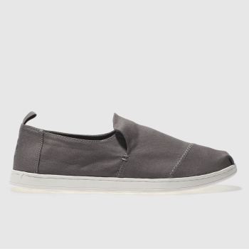 TOMS GREY DECONSTRUCTED ALPARGATA SHOES TOMS GREY DECONSTRUCTED ALPARGATA SHOES