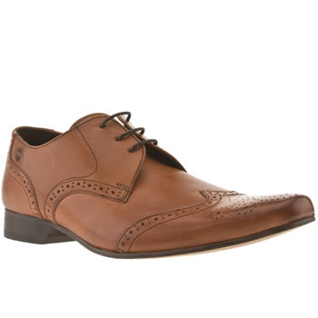 mens ikon tan spencer wing brogue shoes mens ikon tan spencer wing brogue shoes