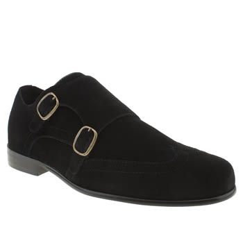mens momentum black esquire monk wing shoes mens momentum black esquire monk wing shoes