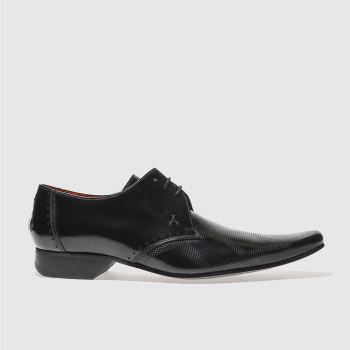 JEFFERY WEST BLACK SQUARE PUNCH GIBSON SHOES JEFFERY WEST BLACK SQUARE PUNCH GIBSON SHOES
