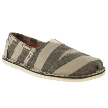 mens toms stone & black bimini shoes mens toms stone & black bimini shoes