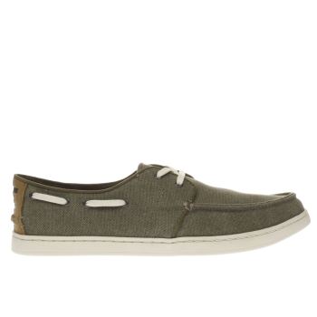 TOMS KHAKI CULVER LACE UP SHOES TOMS KHAKI CULVER LACE UP SHOES
