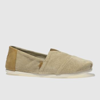 TOMS NATURAL SEASONAL CLASSIC SHOES TOMS NATURAL SEASONAL CLASSIC SHOES