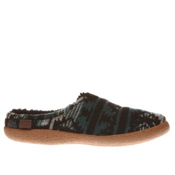 mens toms black and blue berkeley slippers mens toms black and blue berkeley slippers