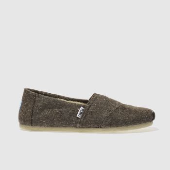 TOMS BROWN SEASONAL CLASSIC SHOES TOMS BROWN SEASONAL CLASSIC SHOES