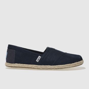 TOMS NAVY CLASSIC II SHOES TOMS NAVY CLASSIC II SHOES