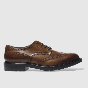 RED OR DEAD TAN MR CROOKS BROGUE SHOES RED OR DEAD TAN MR CROOKS BROGUE SHOES