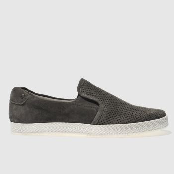 BASE LONDON DARK GREY CLIPPER SHOES BASE LONDON DARK GREY CLIPPER SHOES