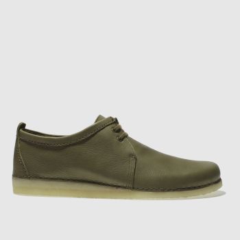CLARKS ORIGINALS KHAKI ASHTON SHOES CLARKS ORIGINALS KHAKI ASHTON SHOES