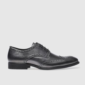 SCHUH PEWTER RAMSAY BROGUE SHOES SCHUH PEWTER RAMSAY BROGUE SHOES